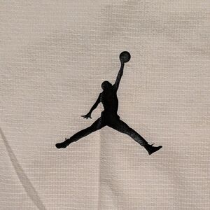 Jordan Jacket Men's Medium Windbreaker Spell Out Pockets Lightweight